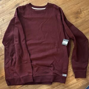 Eddie Bauer Men's Maroon Sweatshirt XLT